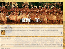 Tablet Screenshot of heivaimaui.blogspot.com