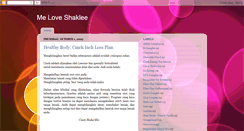 Desktop Screenshot of meloveshaklee.blogspot.com