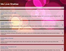 Tablet Screenshot of meloveshaklee.blogspot.com