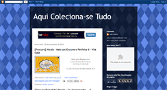 Desktop Screenshot of coleciona-setudo.blogspot.com