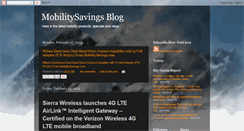 Desktop Screenshot of mobilitysavings.blogspot.com