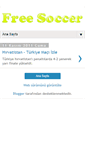 Mobile Screenshot of freesoccer.blogspot.com