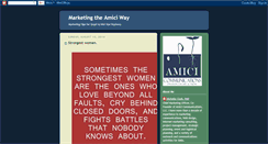 Desktop Screenshot of amicicomm.blogspot.com