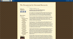 Desktop Screenshot of decameronbyboccaccio.blogspot.com