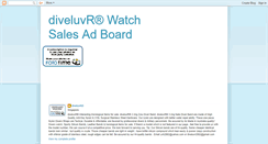 Desktop Screenshot of diveluvr.blogspot.com