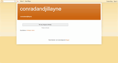 Desktop Screenshot of conradandjillayne.blogspot.com