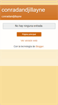 Mobile Screenshot of conradandjillayne.blogspot.com