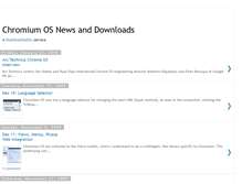 Tablet Screenshot of chromium-os.blogspot.com