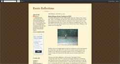 Desktop Screenshot of myrusticreflections.blogspot.com