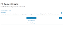 Tablet Screenshot of fbgamezcheatz.blogspot.com