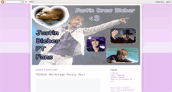 Desktop Screenshot of justinbieber-ptfans.blogspot.com