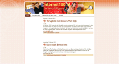 Desktop Screenshot of internet100nl.blogspot.com