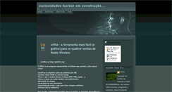 Desktop Screenshot of curiosidadeshacker.blogspot.com