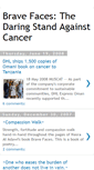 Mobile Screenshot of braveface-thedaringstandagainstcancer.blogspot.com