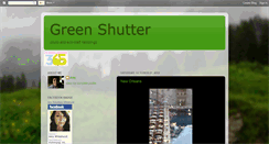 Desktop Screenshot of greenshutterphotos.blogspot.com