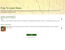 Tablet Screenshot of freetolistenmusic.blogspot.com