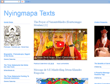 Tablet Screenshot of nyingmapa-texts.blogspot.com