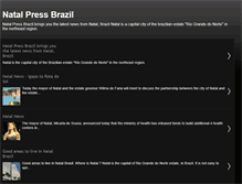 Tablet Screenshot of natal-press-brazil.blogspot.com