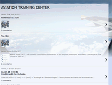 Tablet Screenshot of centrodeentrenamientodeaviacion.blogspot.com