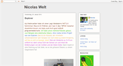 Desktop Screenshot of nicolaswelt.blogspot.com