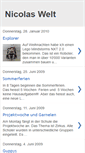 Mobile Screenshot of nicolaswelt.blogspot.com
