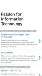 Mobile Screenshot of passionforinforamtiontechnology.blogspot.com