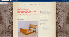 Desktop Screenshot of covingtonyardsale.blogspot.com