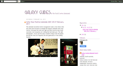 Desktop Screenshot of galaxyguidesfoodwine.blogspot.com
