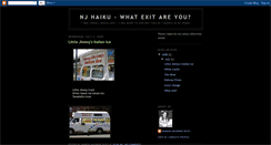Desktop Screenshot of njhaiku.blogspot.com