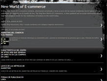 Tablet Screenshot of newworldlofe-commerce.blogspot.com