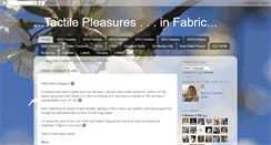 Desktop Screenshot of myras-tactilepleasuresinfabric.blogspot.com