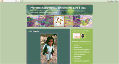 Desktop Screenshot of madretierra-ozip.blogspot.com