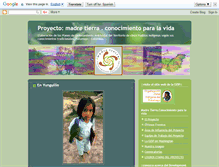 Tablet Screenshot of madretierra-ozip.blogspot.com