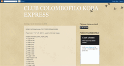 Desktop Screenshot of koraexpress.blogspot.com