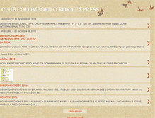 Tablet Screenshot of koraexpress.blogspot.com