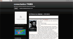 Desktop Screenshot of conectadosfama.blogspot.com