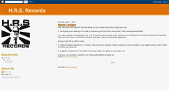 Desktop Screenshot of hrsrecords.blogspot.com