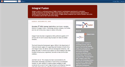 Desktop Screenshot of integralfusion.blogspot.com