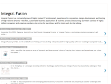 Tablet Screenshot of integralfusion.blogspot.com