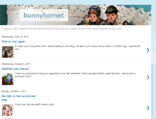 Tablet Screenshot of bunnyhornet.blogspot.com