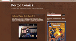 Desktop Screenshot of doctorcomics.blogspot.com