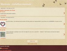 Tablet Screenshot of maricotatrabalhosmanuais.blogspot.com