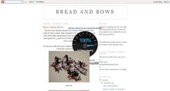 Desktop Screenshot of breadandbows.blogspot.com