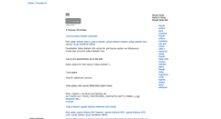 Desktop Screenshot of gokcebahadirci.blogspot.com