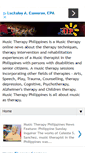 Mobile Screenshot of musictherapyphilippines.blogspot.com