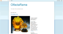 Desktop Screenshot of olfactarama.blogspot.com