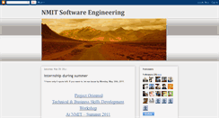 Desktop Screenshot of nmitsoftwareengineering.blogspot.com