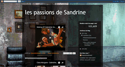 Desktop Screenshot of lespassionsdesandrine.blogspot.com