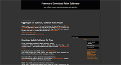 Desktop Screenshot of freeware-palm.blogspot.com