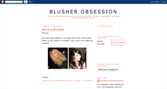 Desktop Screenshot of blusherobsession.blogspot.com